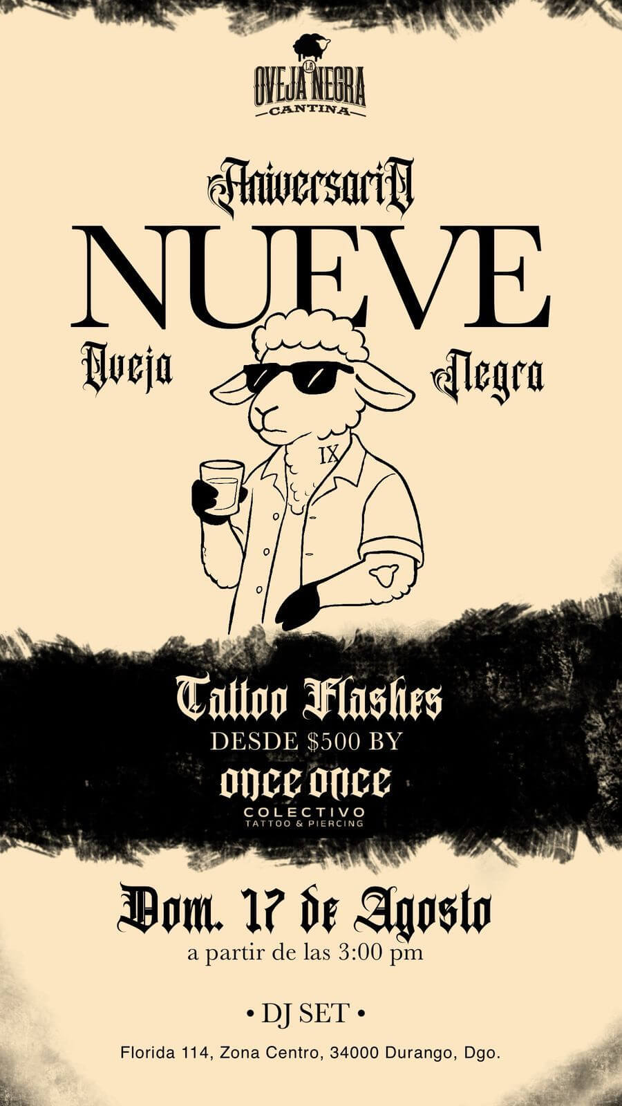 Oveja Negra Noveno Aniversario 2025